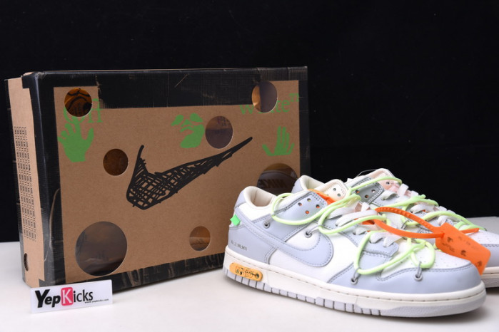 nike dunk low ow lot 43 dm1602-128