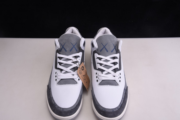 air jordan 3 kaws companion grey ck9246-211
