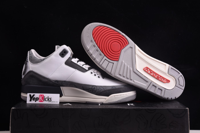 air jordan 3 kaws companion grey ck9246-211