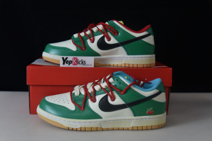 nike dunk low roma green dh0952-101