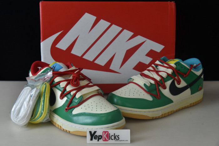 nike dunk low roma green dh0952-101
