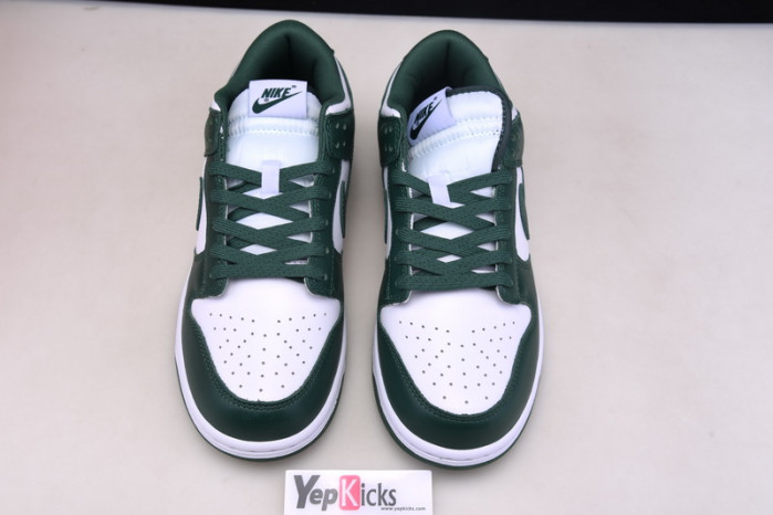 nike dunk low michigan state dd1391-101