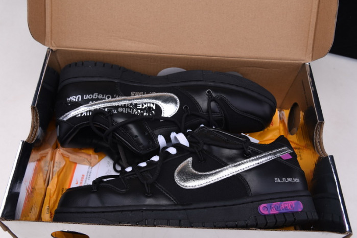 nike dunk low ow lot 50 dm1602-001