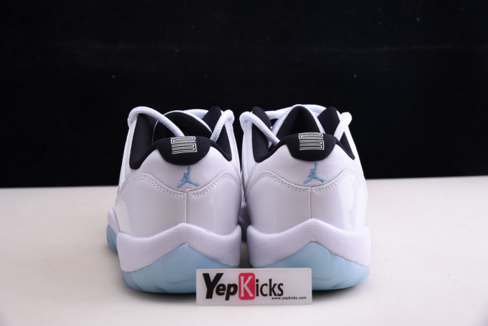 air jordan 11 low”legend blue“ low av2187-117