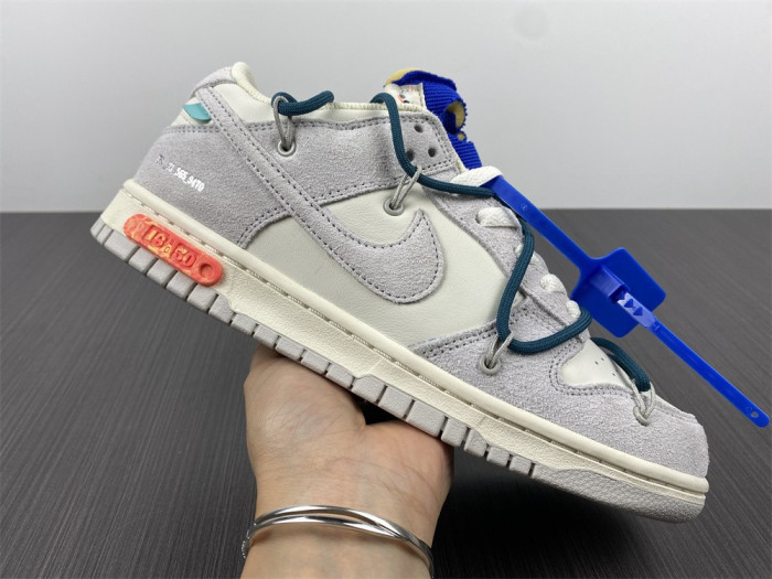 nike dunk low ow lot 16 dj0950-111