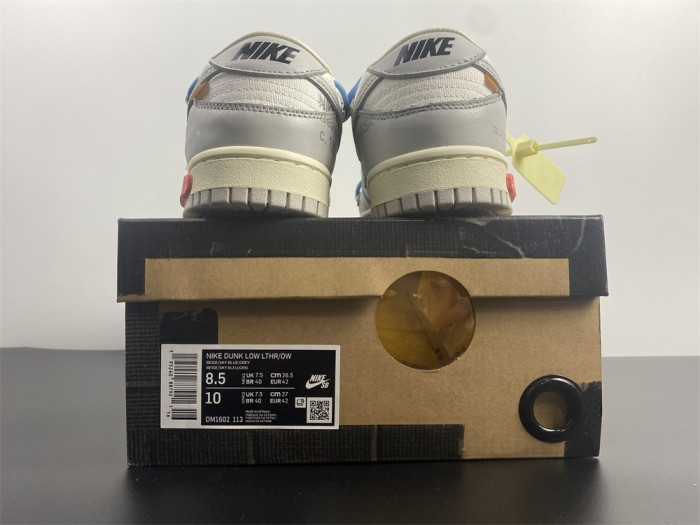 nike dunk low ow lot 5 dm1602-113