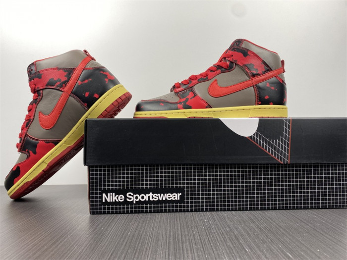 nike dunk high 1985 red acid wash dh7717-400