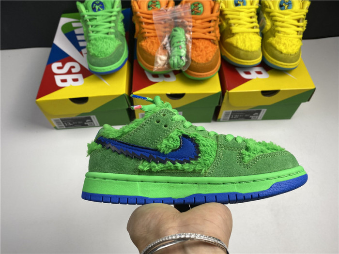 grateful dead x nike sb dunk low kids shoes cj5378 800