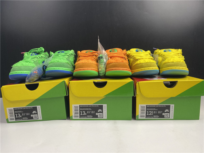 grateful dead x nike sb dunk low kids shoes cj5378 800