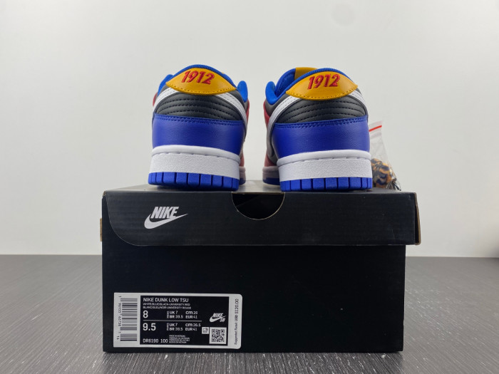 nike dunk low tennessee state university dr6190-100
