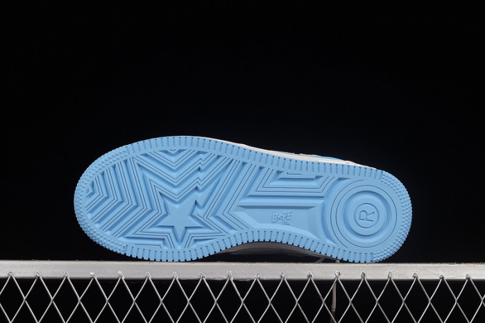 a bathing ape bape sta low blue b026