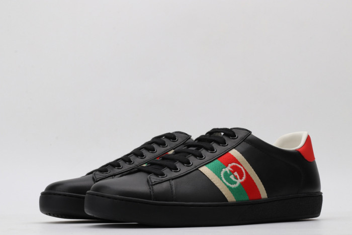 g*u*i ace embroidered low-top sneaker e2322