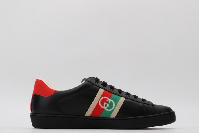 g*u*i ace embroidered low-top sneaker e2322