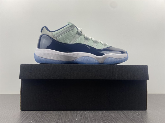 air jordan 11 retro low georgetown 528895-007