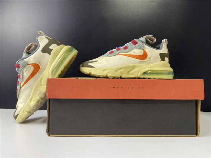 travis scott nike air max270 cactus trails kids shoes cv2414-200