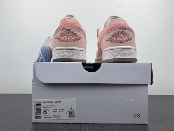 air jordan 1 low se mighty s*hers pink dm5443-666