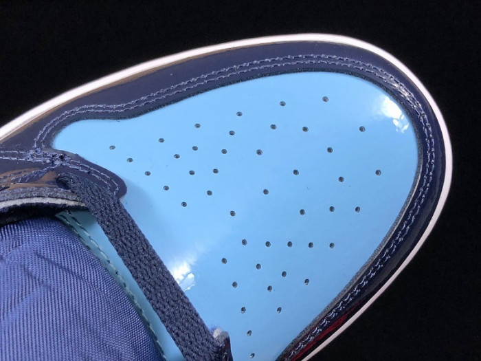 air jordan 1 retro high unc patent cd0461-401