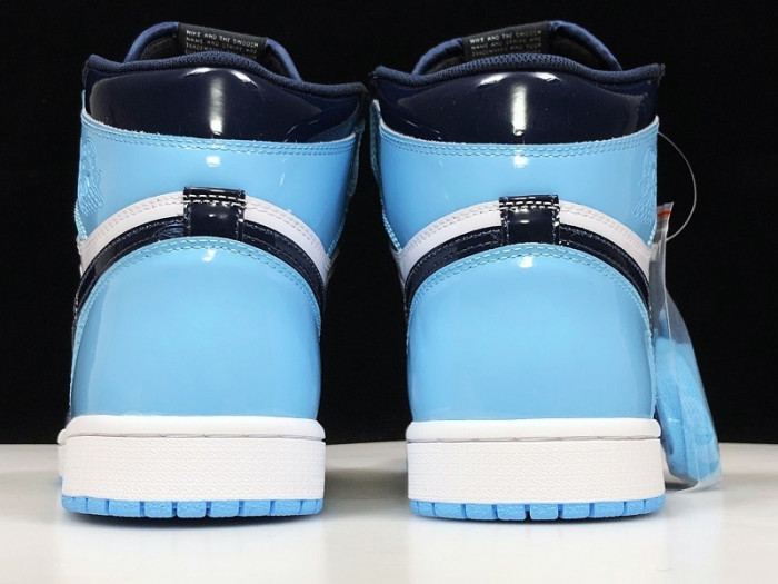 air jordan 1 retro high unc patent cd0461-401