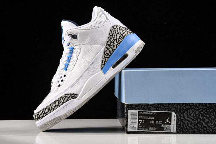 air jordan3 aj3 unc ct8532-104