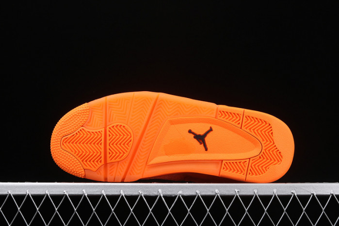 jordan 4 retro flyknit orange aq3559-800