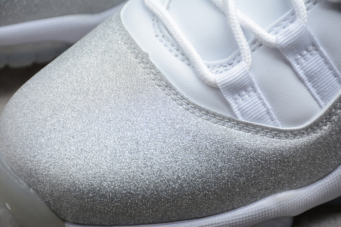 air jordan 11 retro white metallic silver ar0715-100
