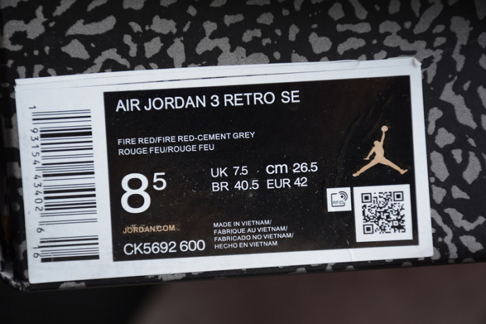 air jordan 3 ck5692 -600