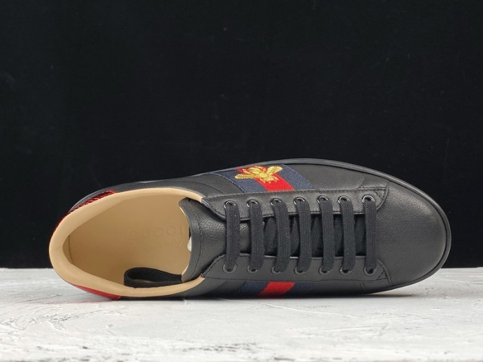g*u*i ace embroidered low-top sneaker e2272