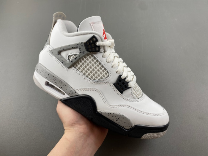 Air Jordan 4 "White Cement" 2025 FV5029-100
