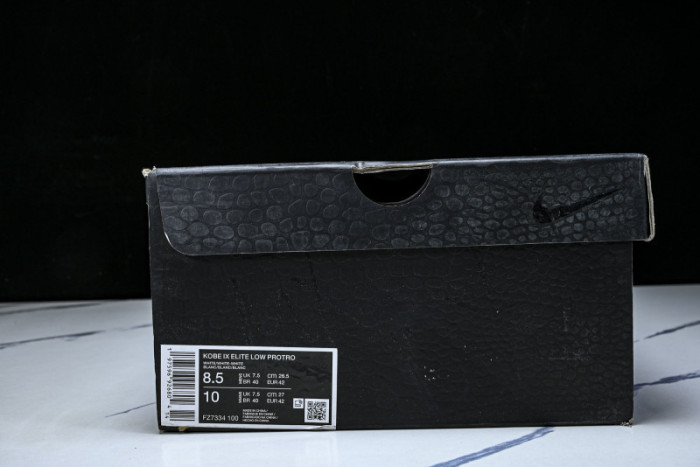 Nike Kobe 9 Elite Low Protro “Halo” 2024 FZ7334-100