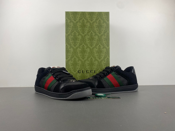 G*u*i ACE EMBROIDERED LOW-TOP SNEAKER G111