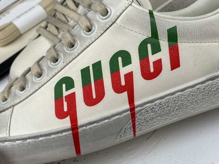 G*u*i LOW-TOP SNEAKER WHITE E1247