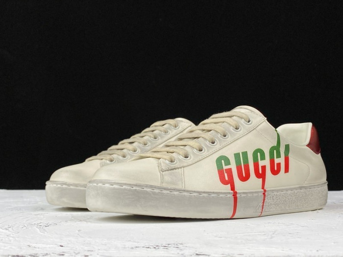 G*u*i LOW-TOP SNEAKER WHITE E1247