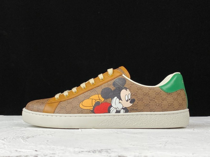 g*u*i ace embroidered low-top sneaker e2273