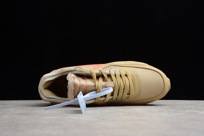 ow nike air max 90 desert ore aa7293-200