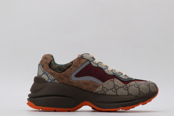 G*u*i ACE EMBROIDERED LOW-TOP SNEAKER E231211