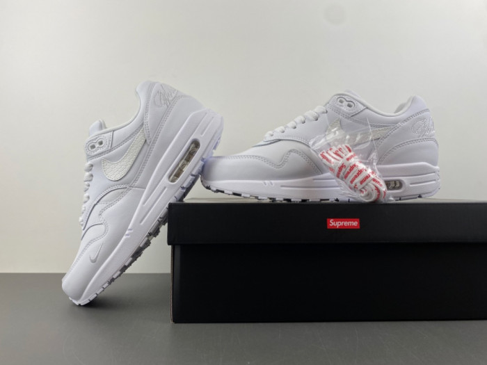 S*p*e x Nike Air Max 1 White HF8813-100