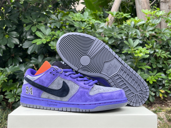 S*prem* x Nike SB Dunk Low OG QS "Ink" HQ8487-500