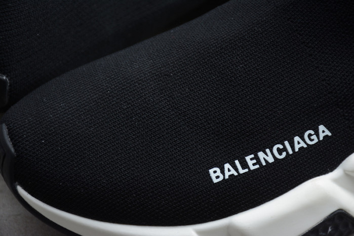 Ba*len*cia*ga speed trainer sneakers black wt-9032