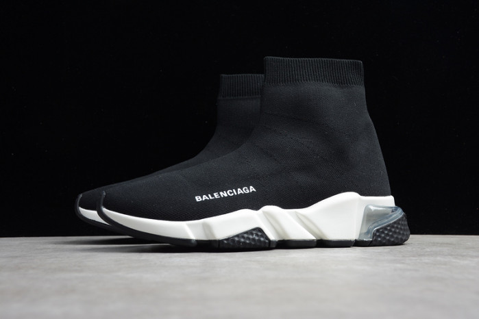 Ba*len*cia*ga speed trainer sneakers black wt-9032