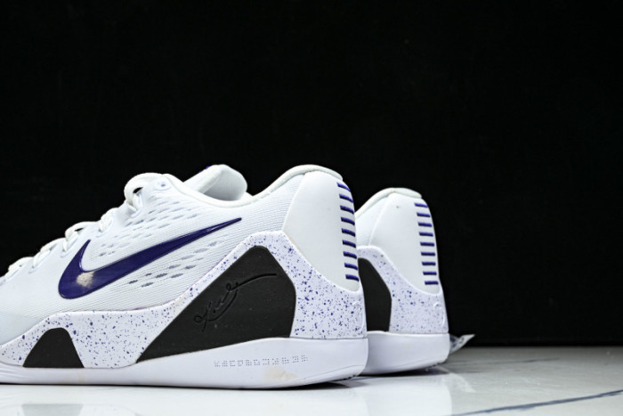 Nike Kobe 9 EM Low Protro White Court Purple IH1401-100