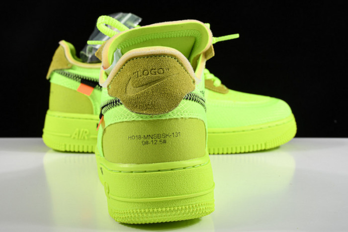 ow nike air force 1 low volt ao4606-700