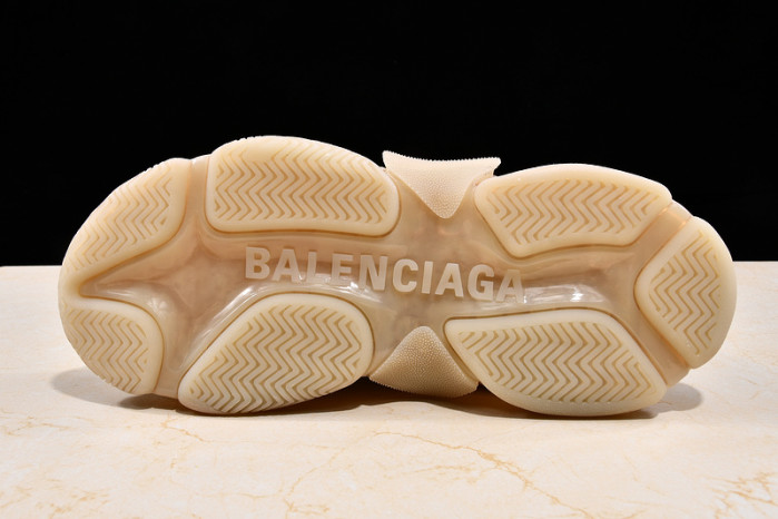 Ba*len*cia*ga TRIPLE S TRAINERS CLEAR SOLE TRAINER WHITE W09O5 8123