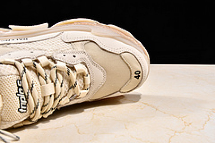Ba*len*cia*ga TRIPLE S TRAINERS CLEAR SOLE TRAINER WHITE W09O5 8123
