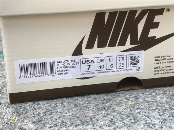 Travis Scott x Air Jordan 1 DM7866-603