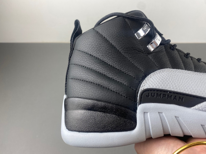 Air Jordan 12 BLACK/WOLF GREY BLACK/WOLF GREY