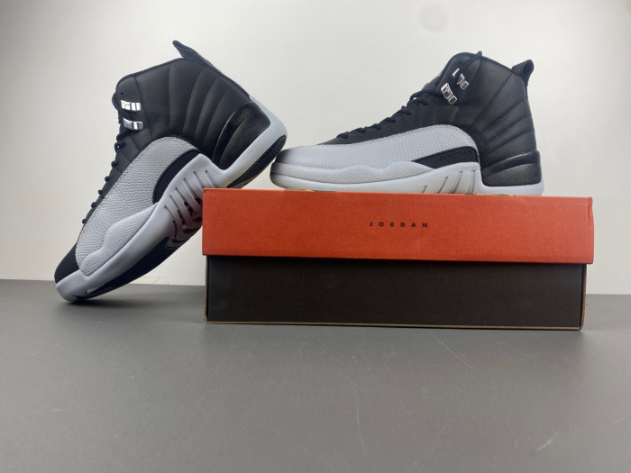 Air Jordan 12 BLACK/WOLF GREY BLACK/WOLF GREY
