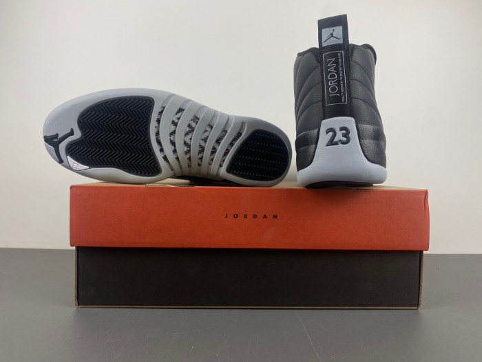 Air Jordan 12 BLACK/WOLF GREY BLACK/WOLF GREY