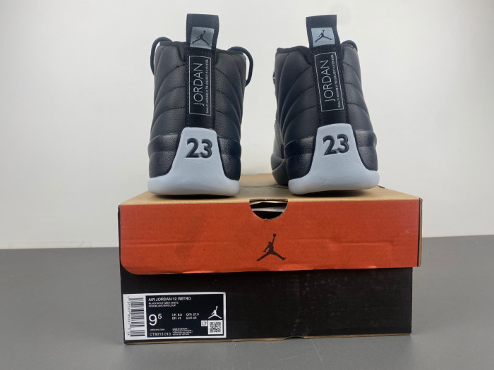 Air Jordan 12 BLACK/WOLF GREY BLACK/WOLF GREY