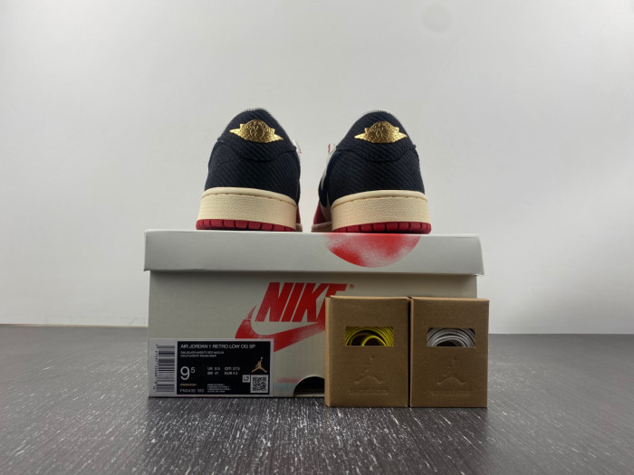 trophy room x air jordan 1 low og “away” fn0432-100