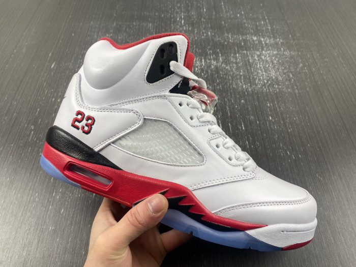 air jordan 5 “fire red” 136027-120